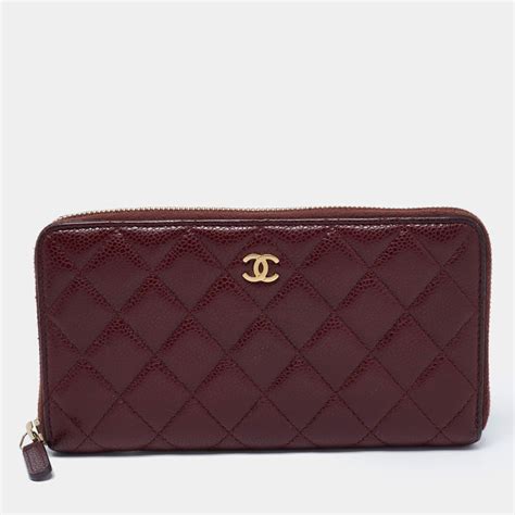 chanel black and red wallet|Chanel wallet collection.